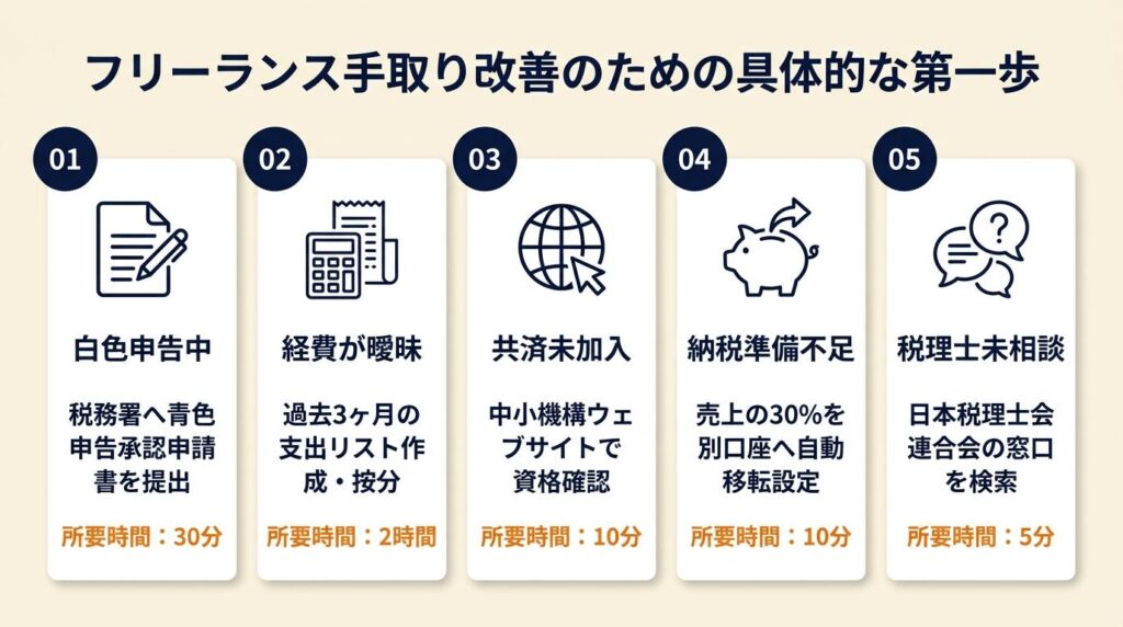 フリーランス手取りを正しく把握して生活設計に活かす
