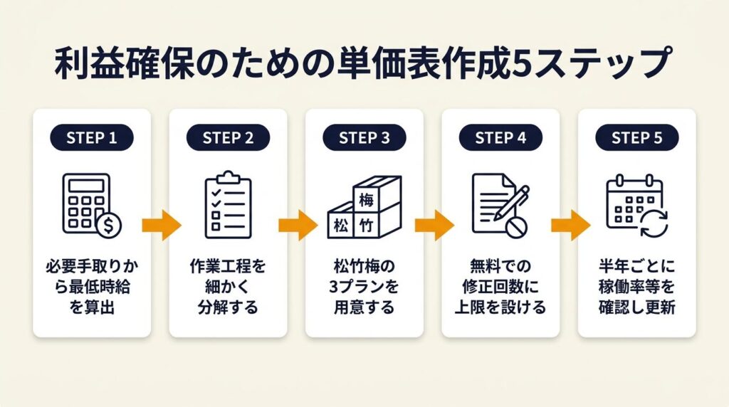 単価表に使えるテンプレート3選
