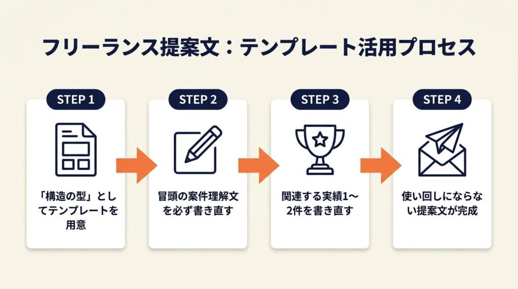 フリーランス提案文のテンプレート2パターン