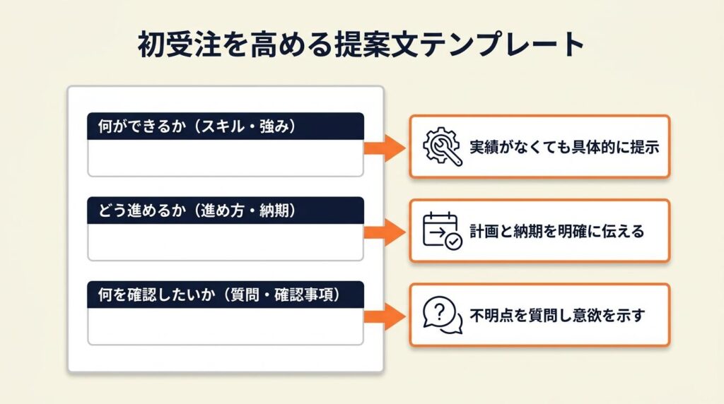 初受注を高める提案文テンプレート