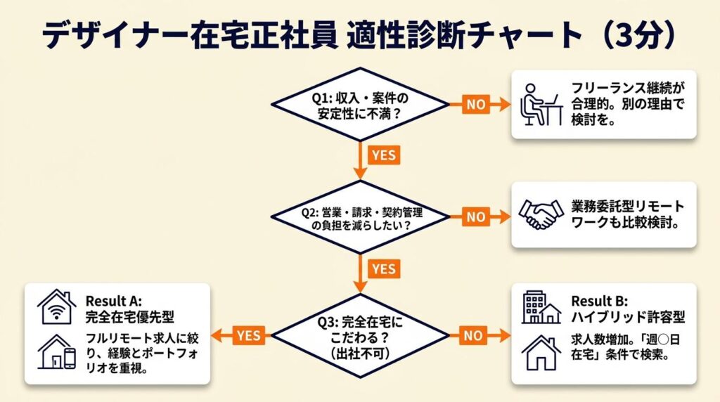 デザイナー在宅正社員は3分で適性を診断