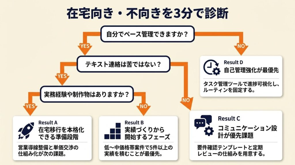 在宅向き・不向きを3分で診断