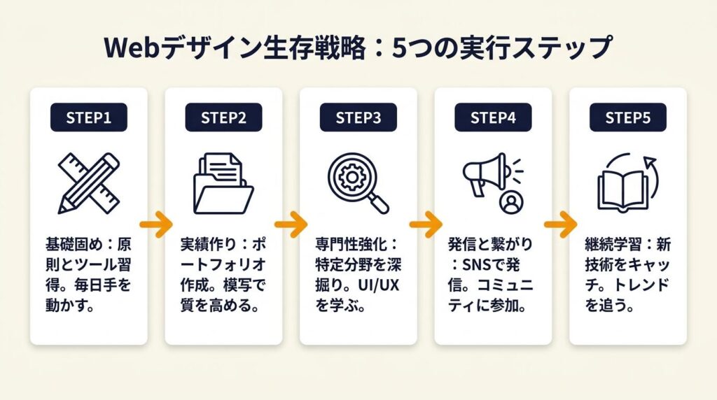 webデザインで生き残る5つの戦略