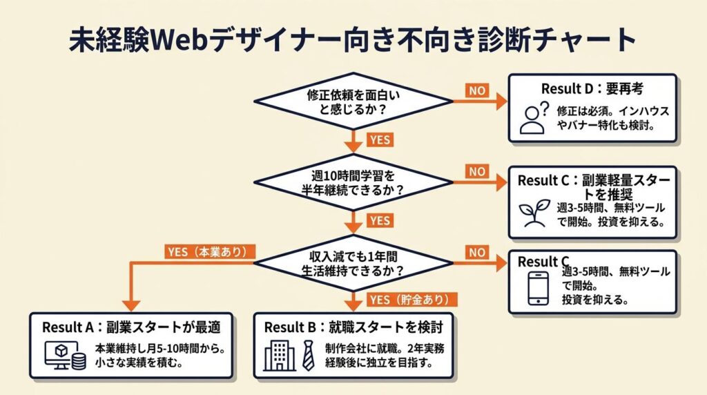 未経験Webデザイナーの向き不向きを5分で診断